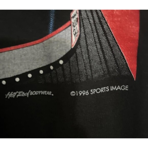 Vintage 90s Dale Earnhardt NASCAR T-Shirt GM Goodwrench Pushin it to the Limit M - Picture 4 of 4